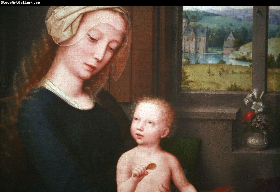 Gerard David Virgin and Child with the Milk Soup